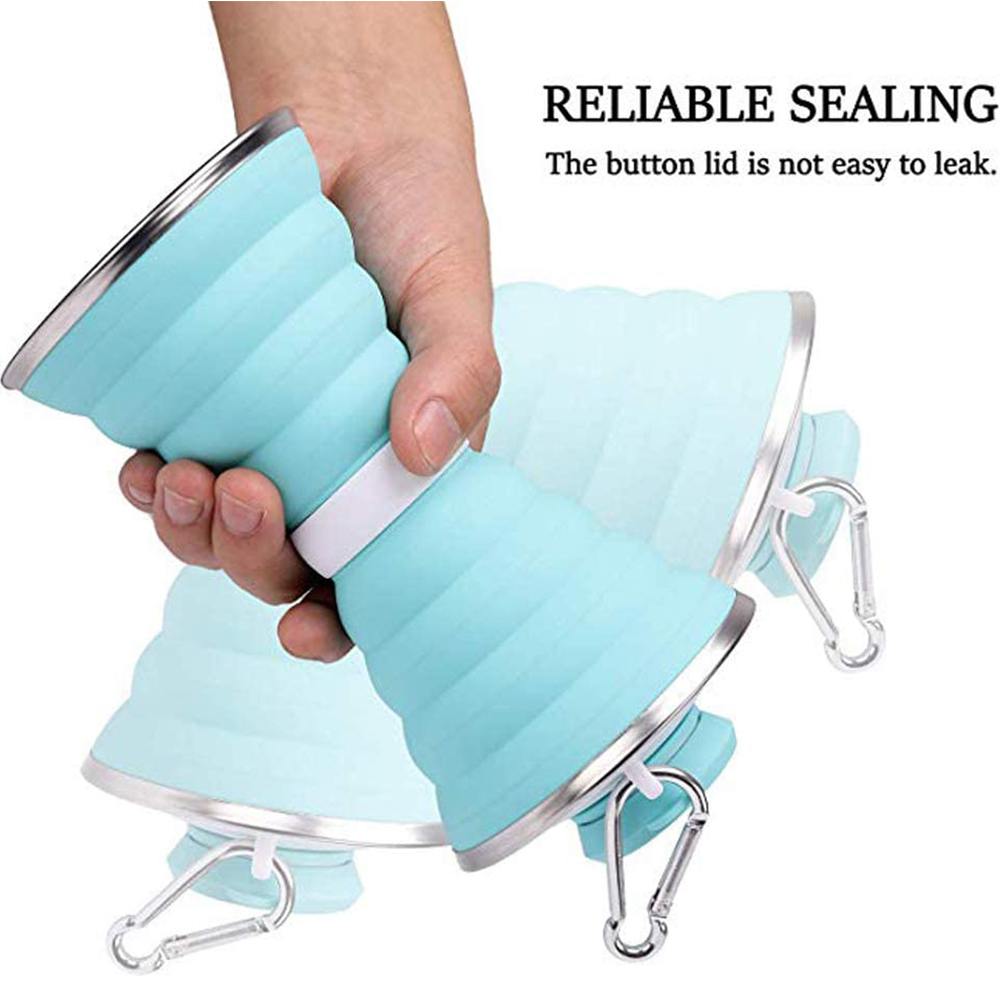 Collapsible portable water bottle 14