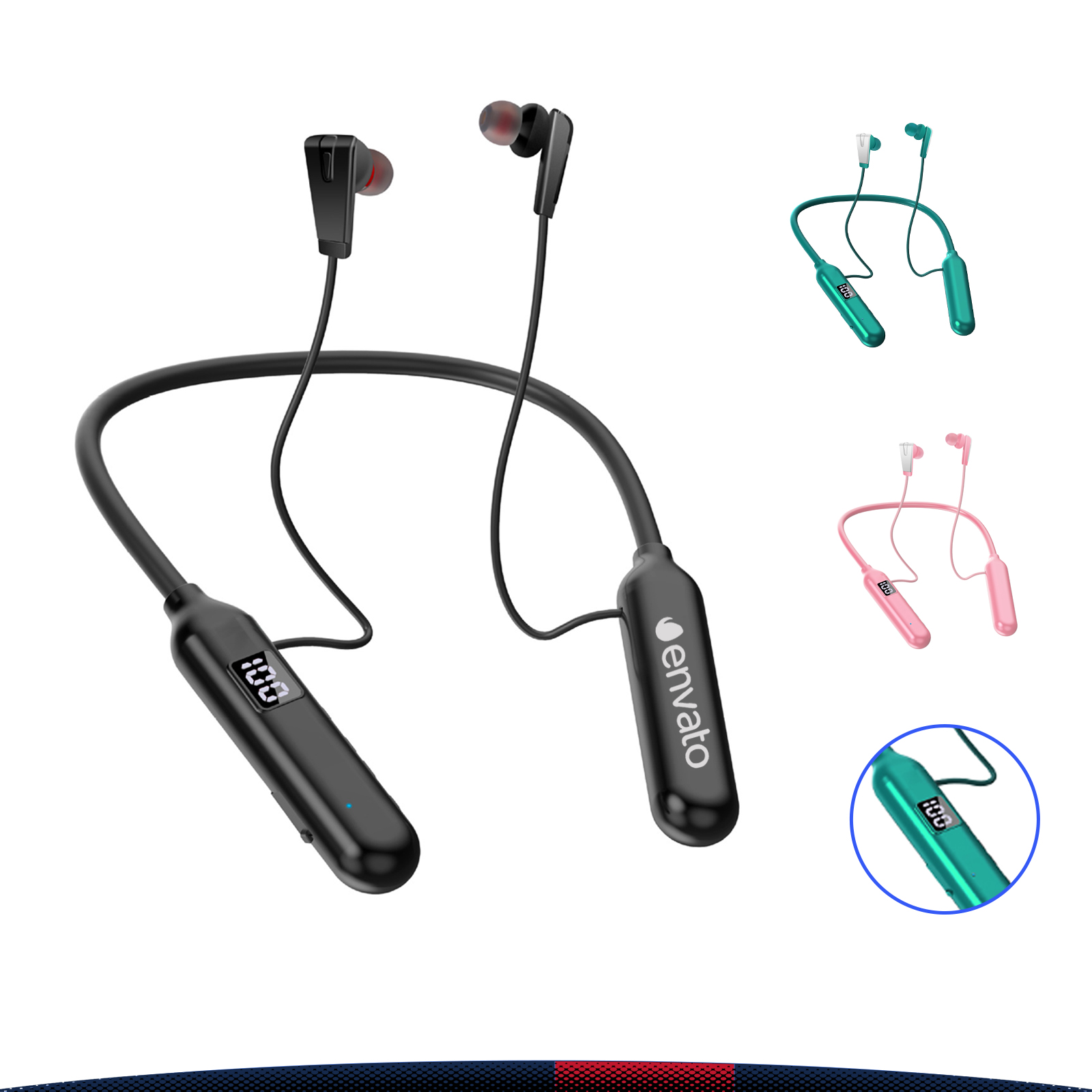 Parsley Neckband Headphones 6