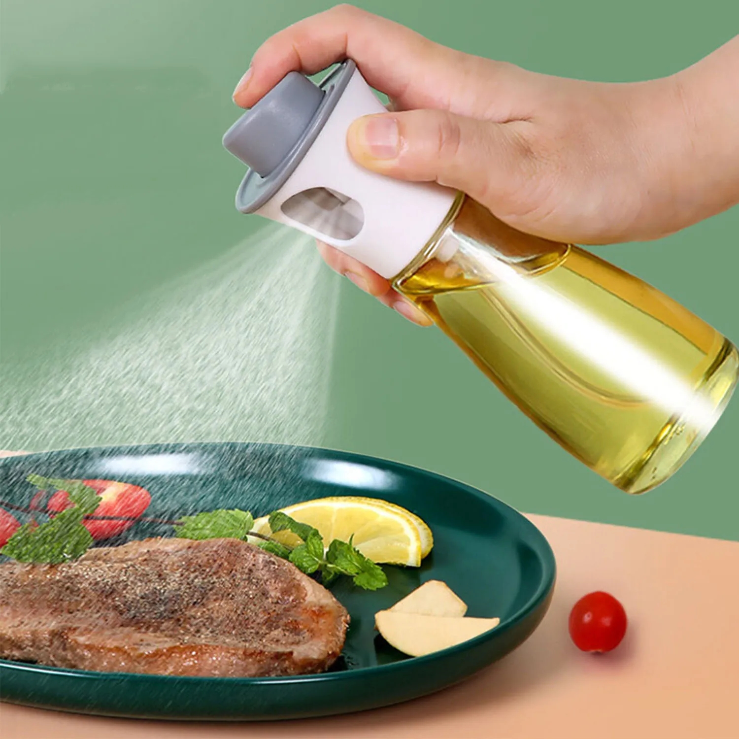 Glass Spray Oil Bottle Sprayer Mister 2