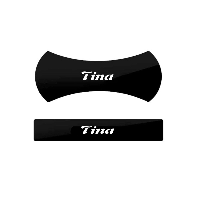 Rubber Phone Stand Car Sticker 2