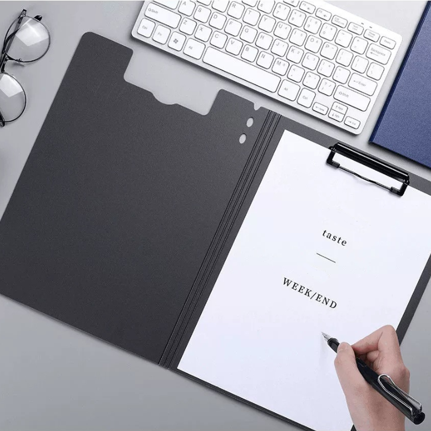 A4 Matte Plastic Clipboard Folder 6