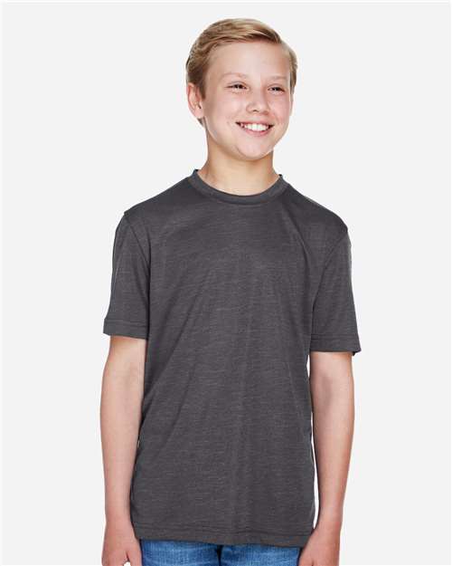 Youth Sonic Heather Performance T-Shirt - TT11HY 68