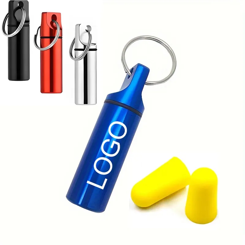 Racing Ear Plug Canister & Keyring 5