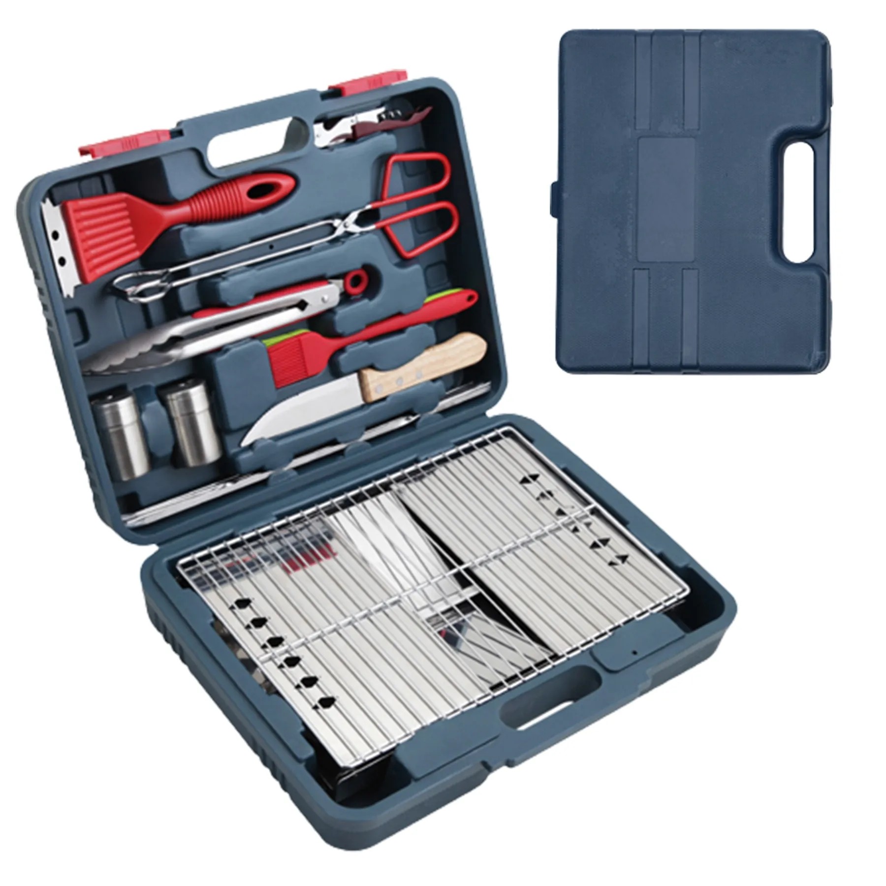 9-Piece Barbecue Tool W/Carrying Case 2