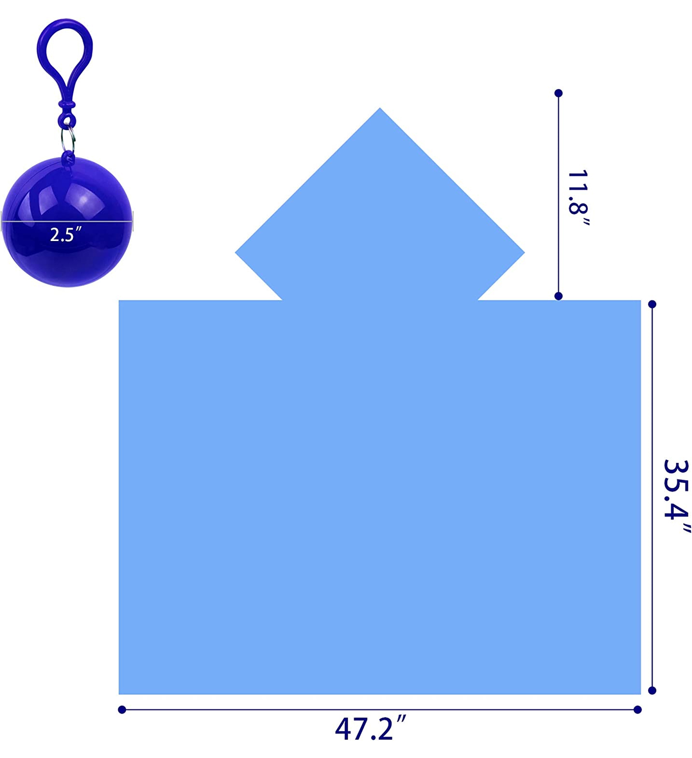 Portable Raincoats Ball 2