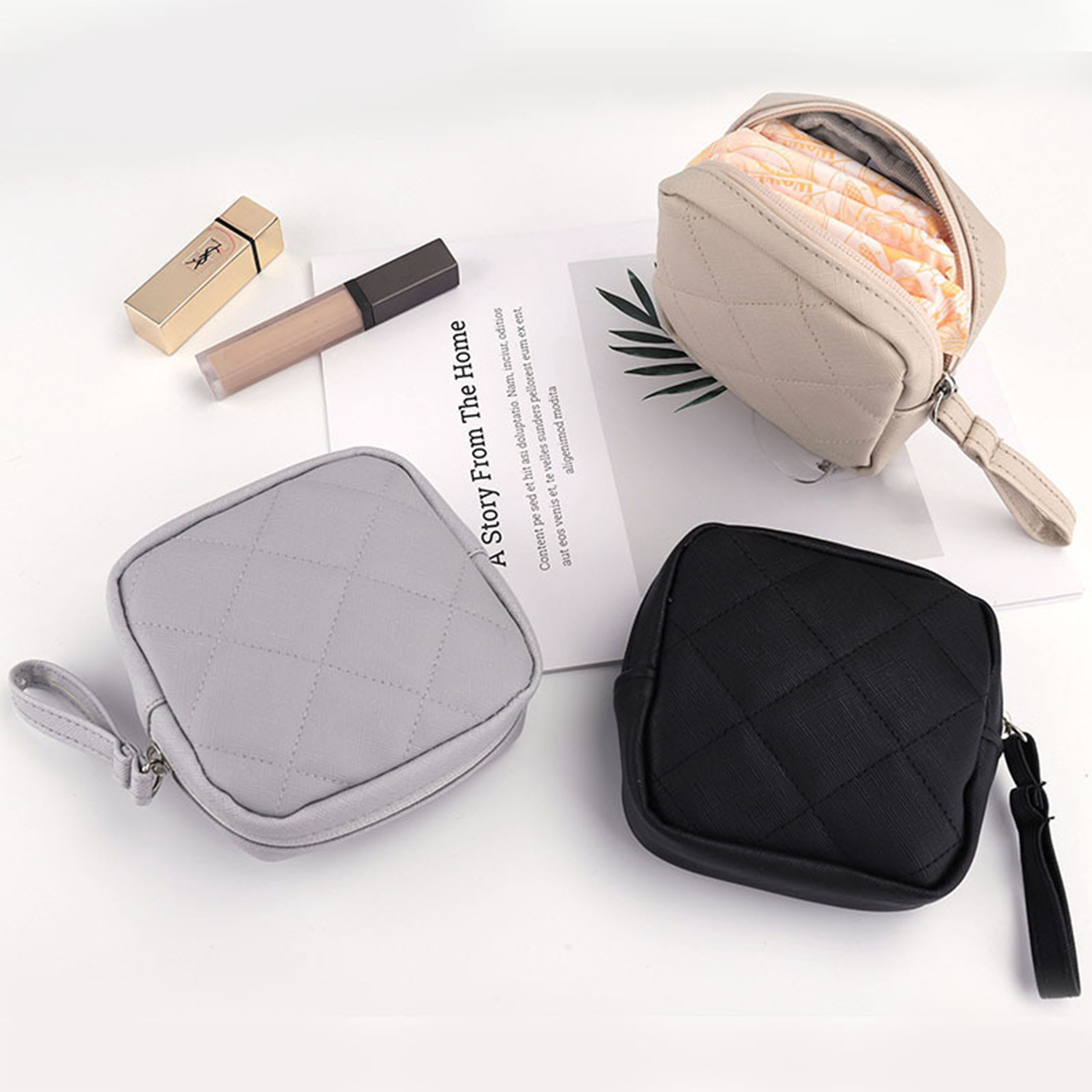 Mini storage bag, custom tote bag with logo imprint 4