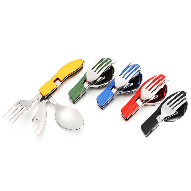 3 in 1 Multi-Function Folding Cutlery Sets 1