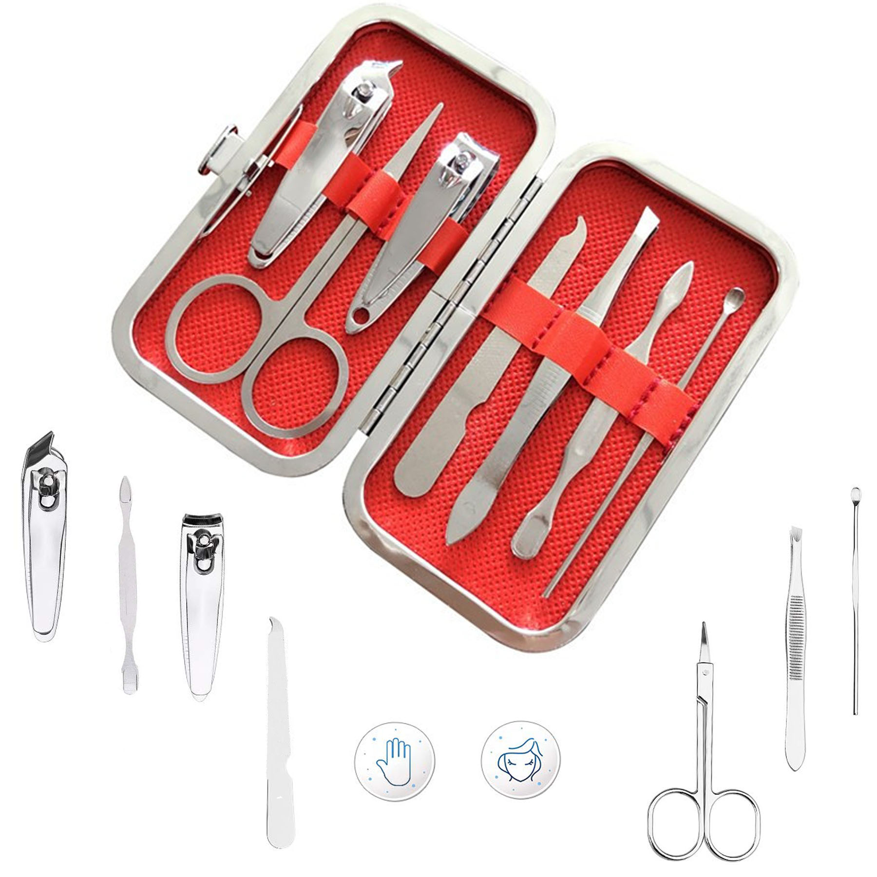 7- Piece Nail Clipper Manicure Pedicure Set 1