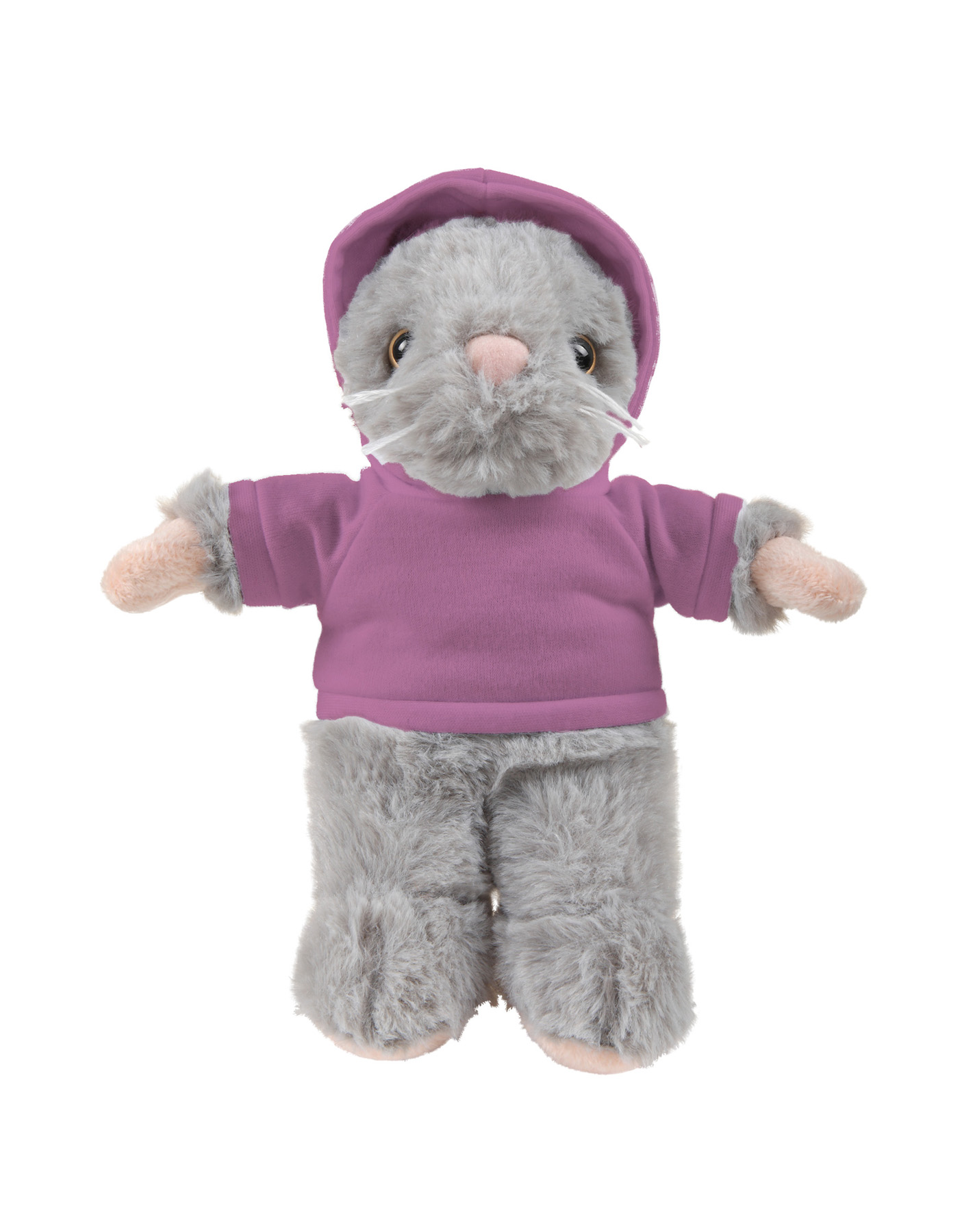 soft plush Mouse with hoodie 13
