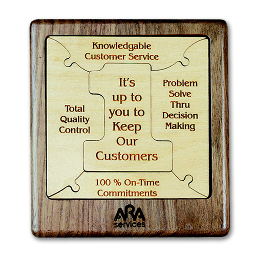 Wood Jigsaw Puzzle - 9 piece square 22