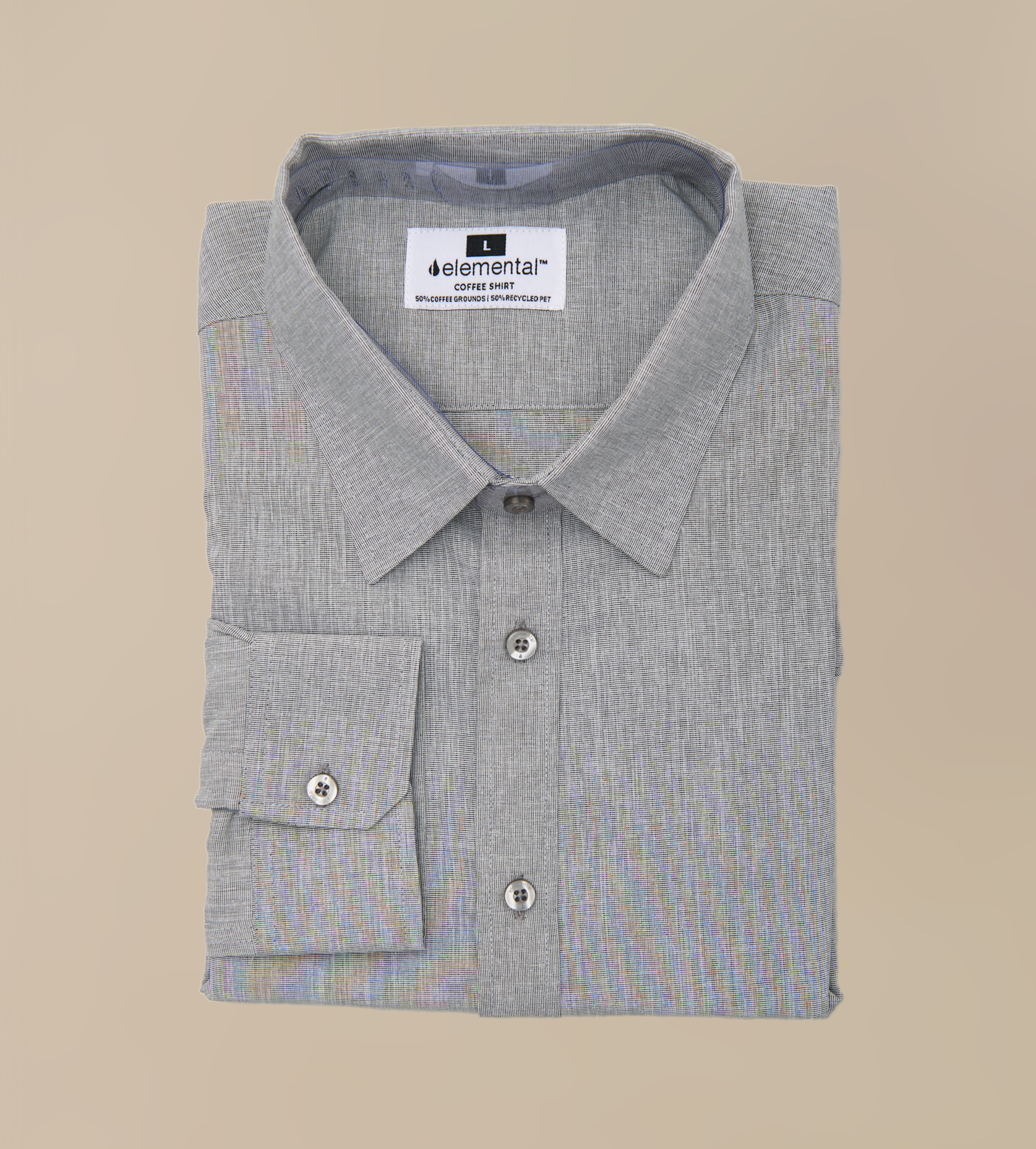 Elemental® Coffee Shirts - Button Down Sustainable Dress Shirts - Women 21