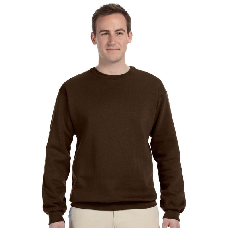 Jerzees 8 Oz., 50/50 NuBlend® Fleece Crew, custom hoodie or sweatshirt with logo imprint 3