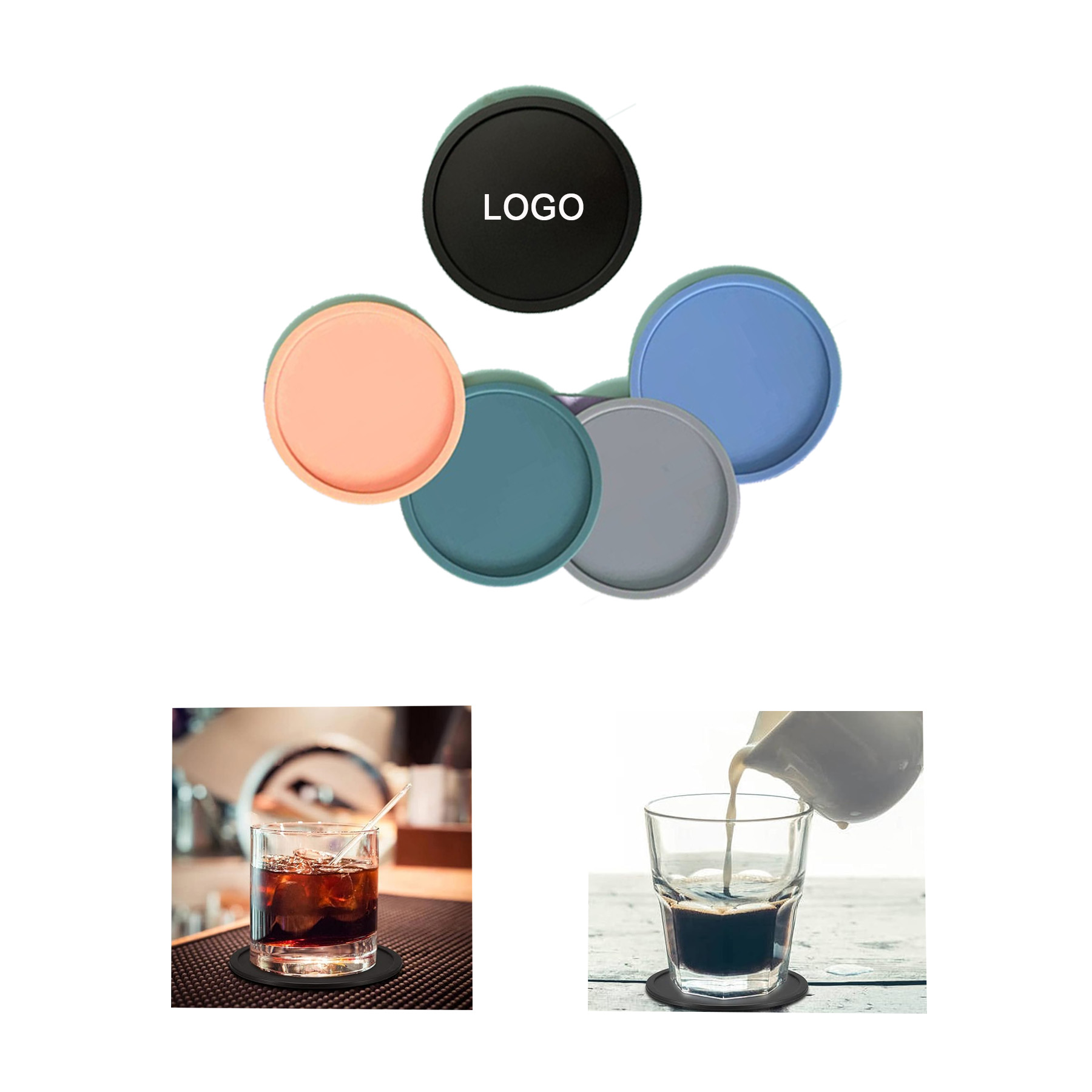 Silicone Coasters 1