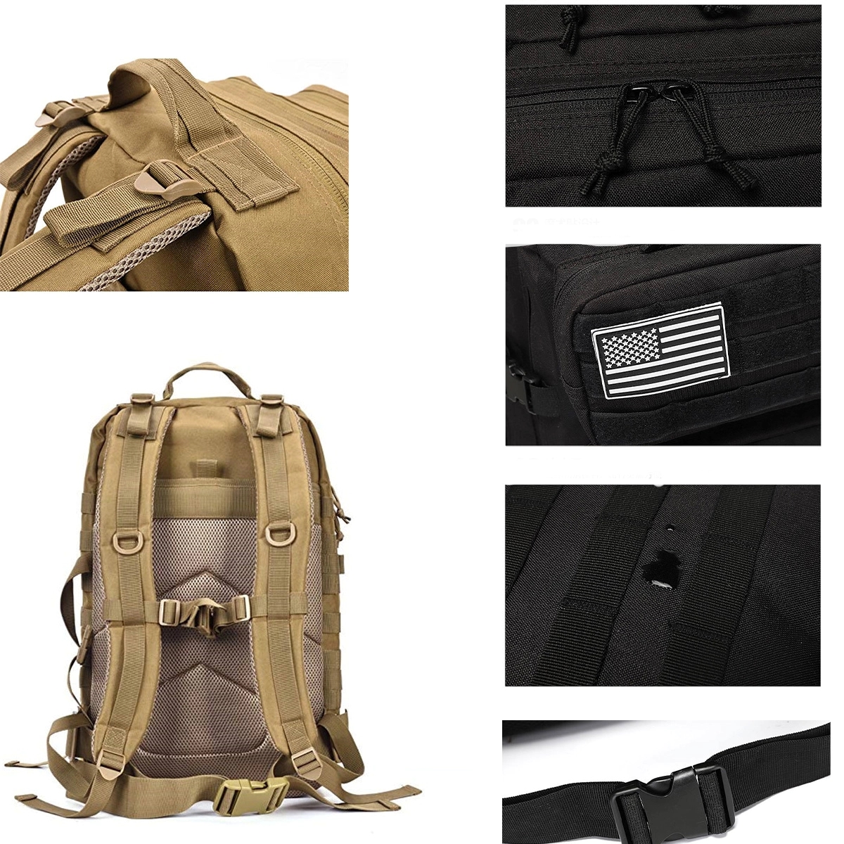 Multifunctional Large Capacity Camouflage Sports Backpack 2
