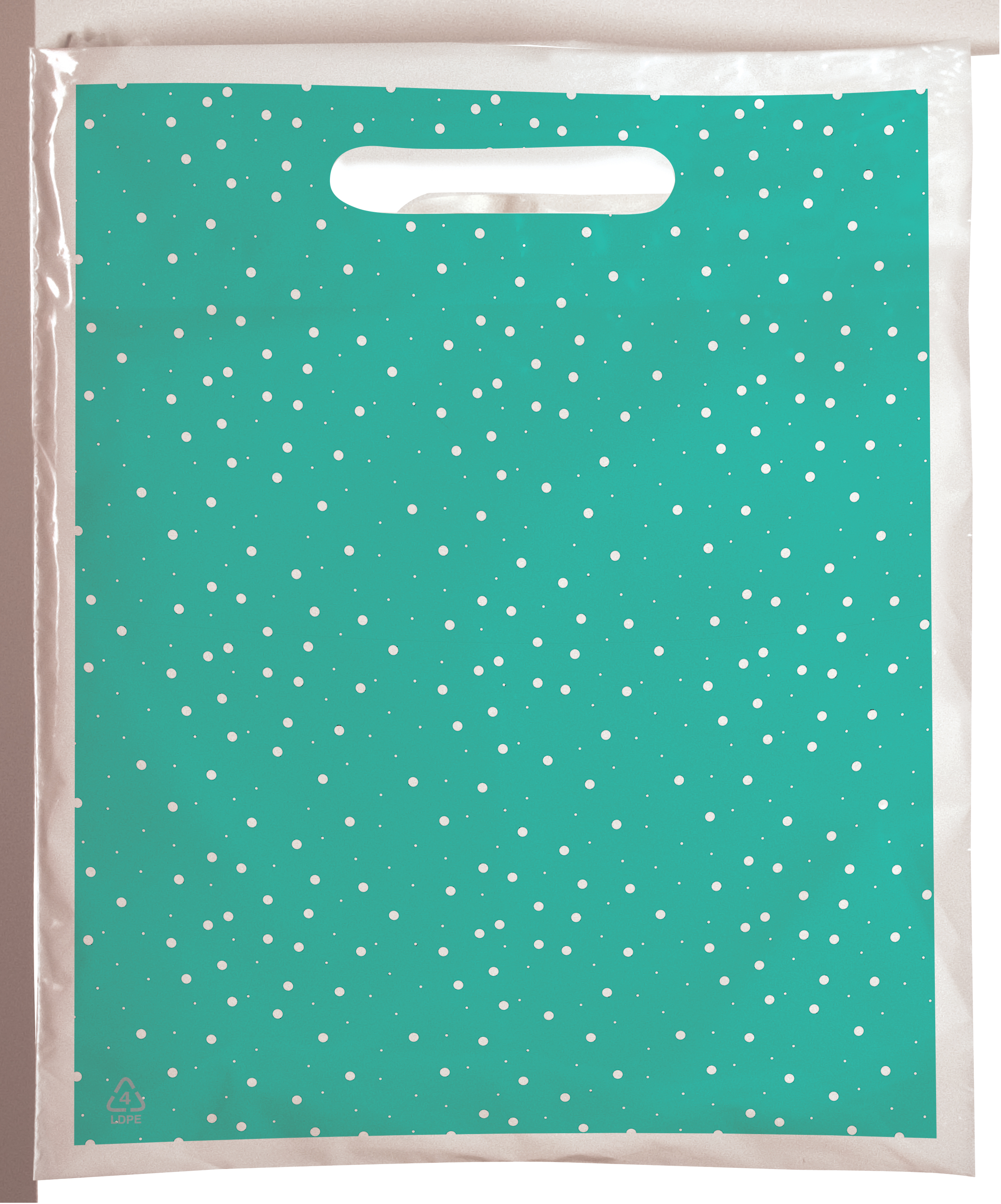 Playful Patterns Designer Plastic Bag (6" x 13") 4