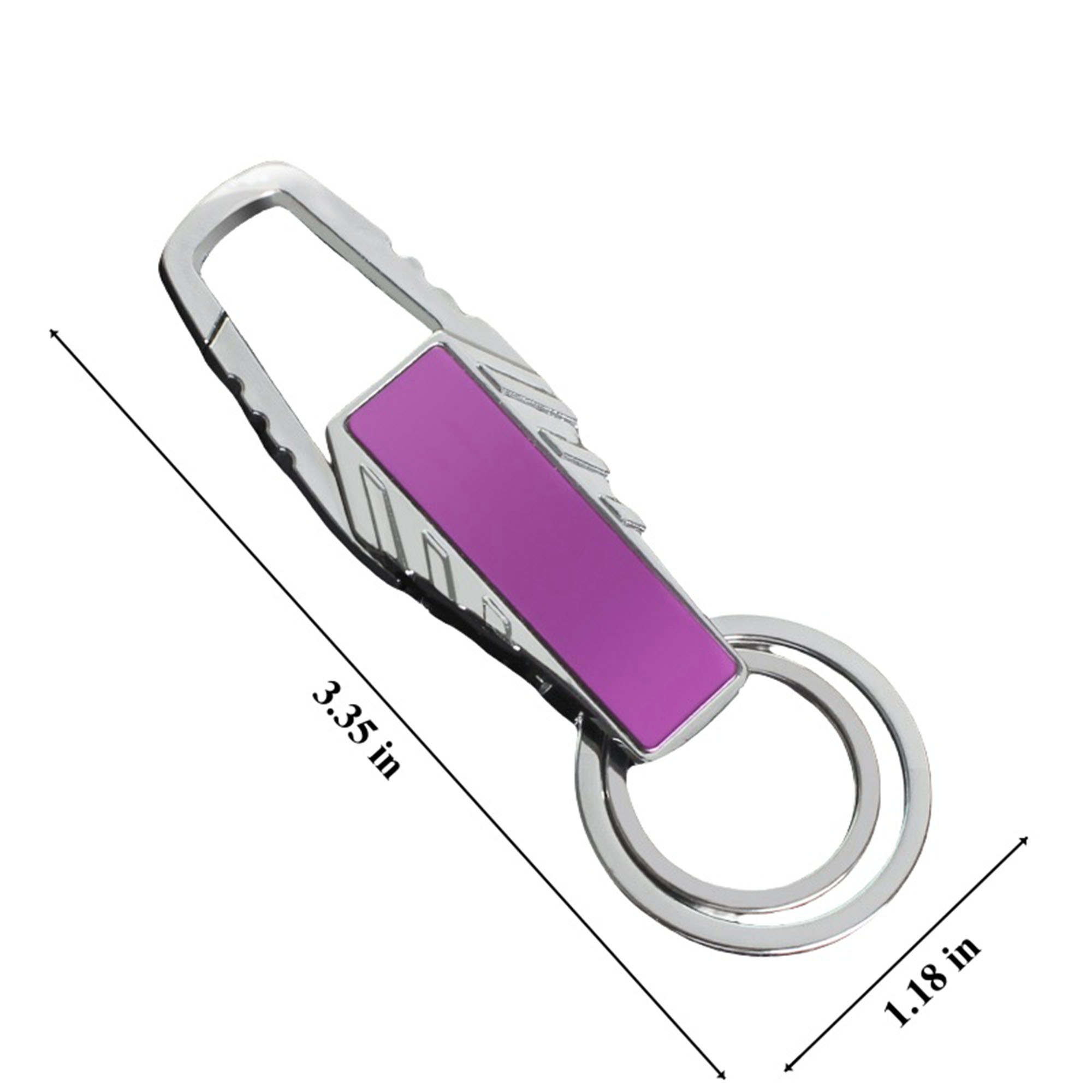 Metal Car License Plate Keychain Gift 3