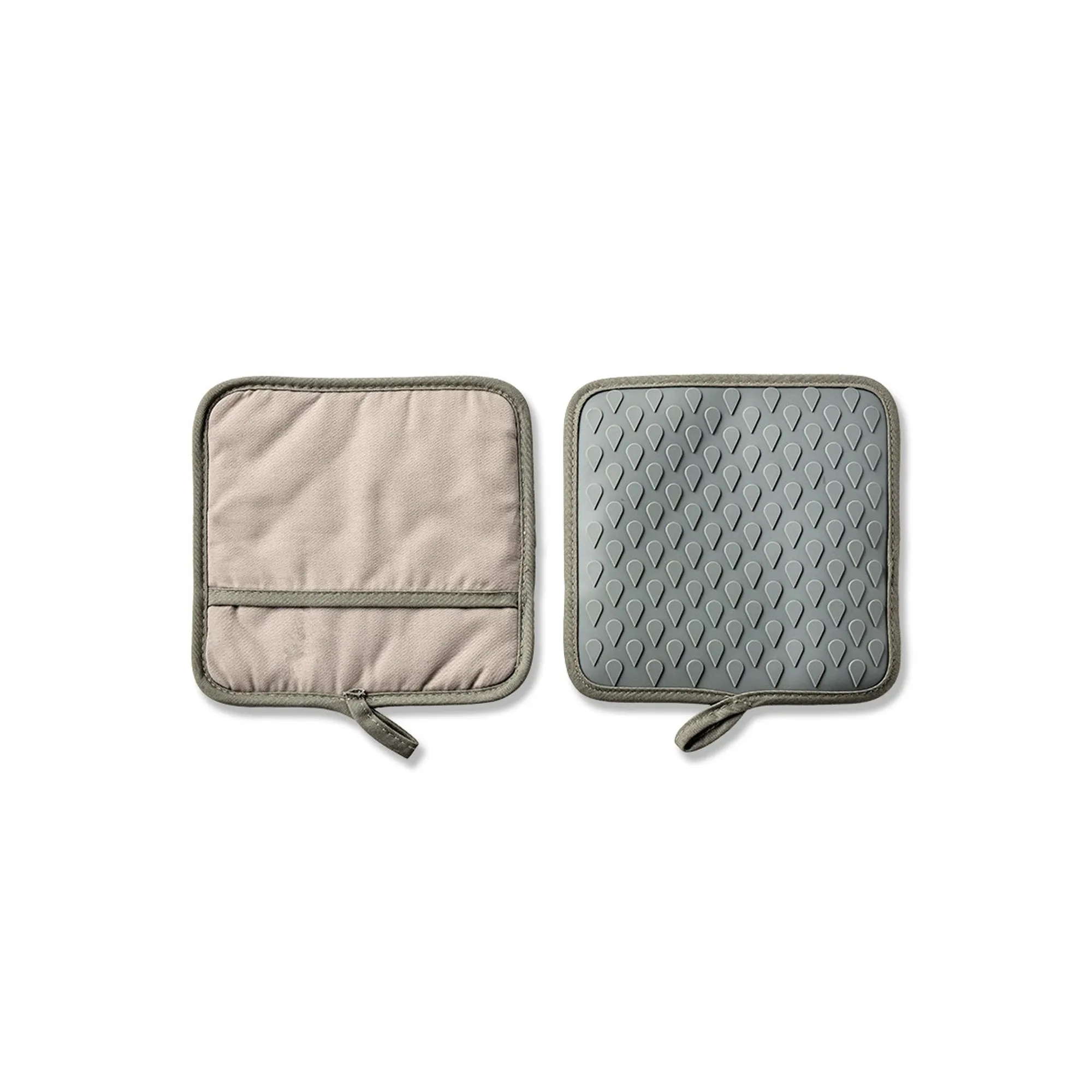Grey Silicone Oven Mitt For Baking 5