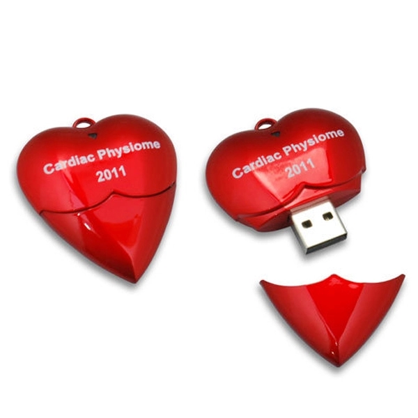 Heart Shaped USB Flash Drive 3