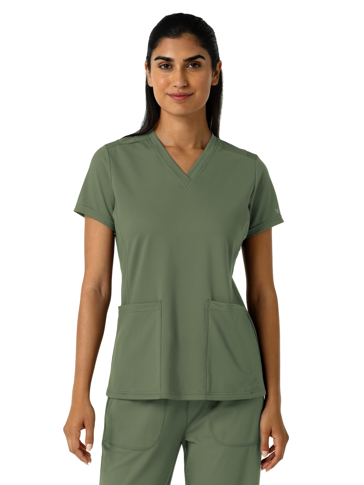Wink - Renew Knit - Women's Two-Pocket V-Neck Scrub Top 15