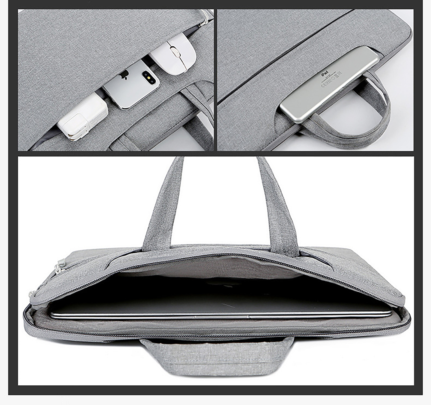 15.6 inch Laptop Shoulder Bag with Adjustable Shoulder Strap 3