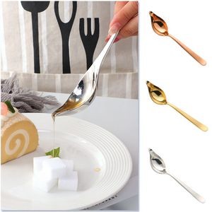 Saucier Stainless Steel Spout Drizzle Spoon 15
