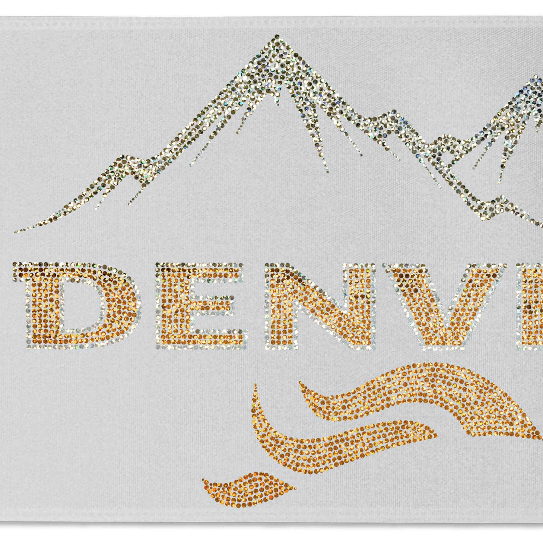 8" Badge Satin Ribbon - 100yd Roll - Sparkle