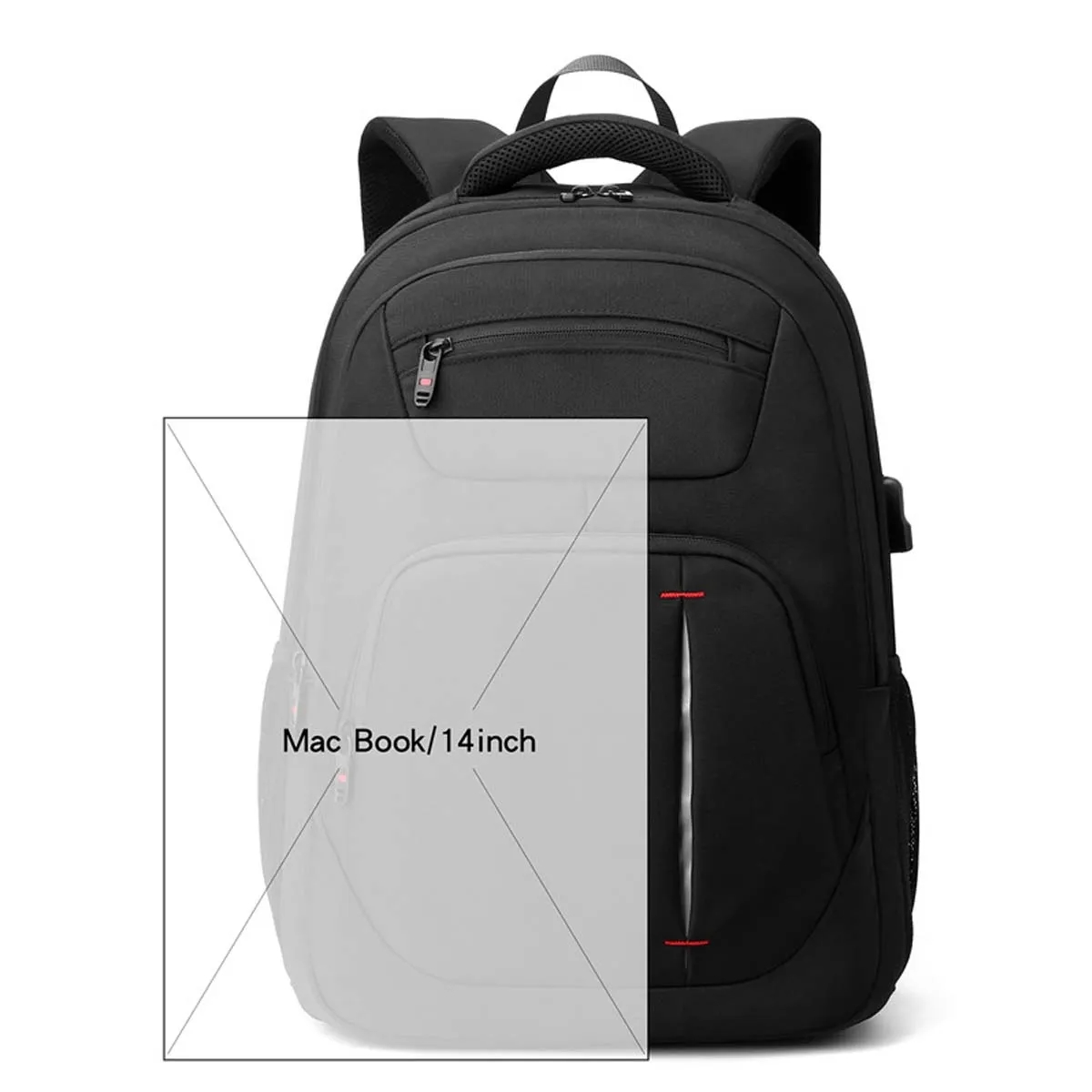 15.6 Inch Large Capacity Travel Laptop Backpacks 7
