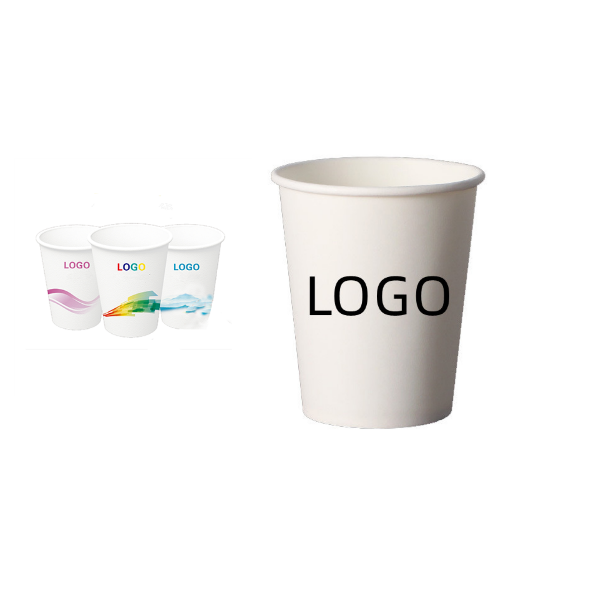 9oz Disposable Paper Drink Cup 1
