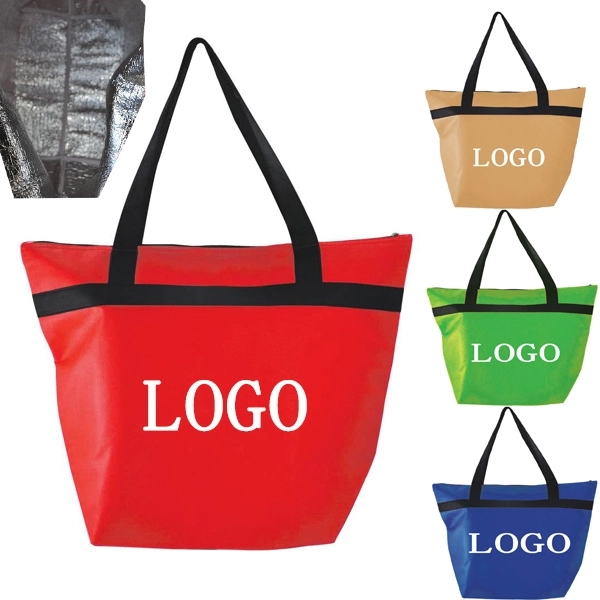 Insulated Shopper Tote Cooler 1
