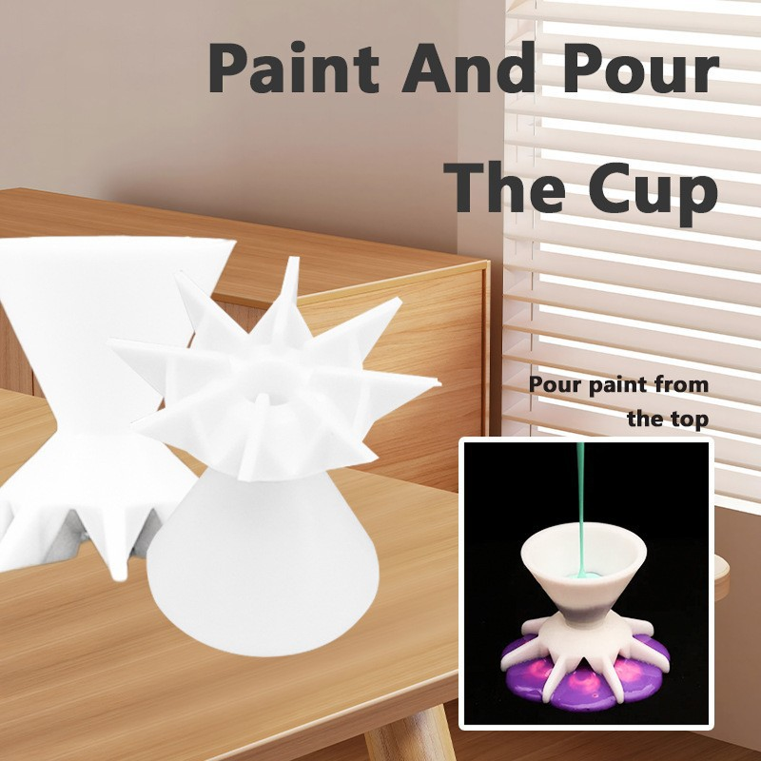 Paint Pouring Split Cup 4