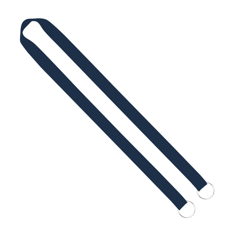 3/4" Screen Printed Lanyard with Double Clips 2