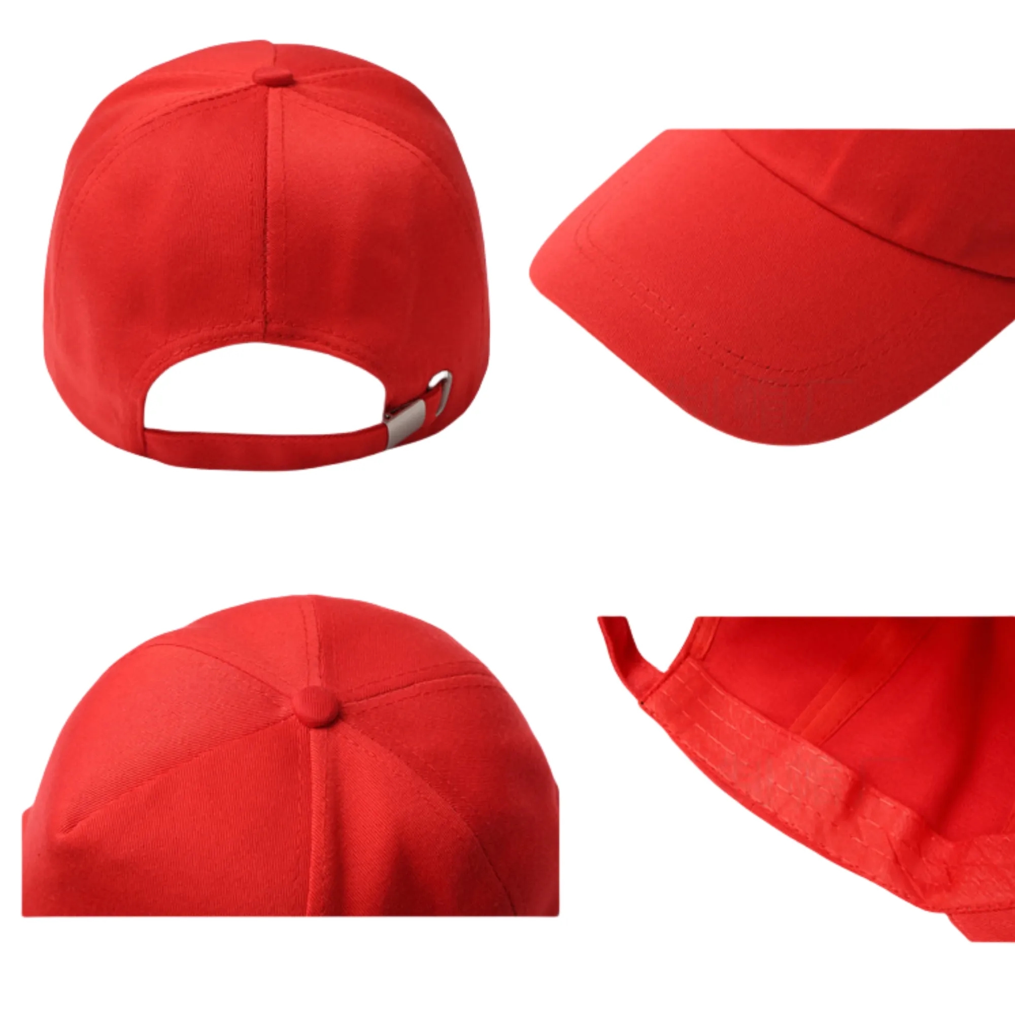 Cotton Solid Color Baseball Cap 5