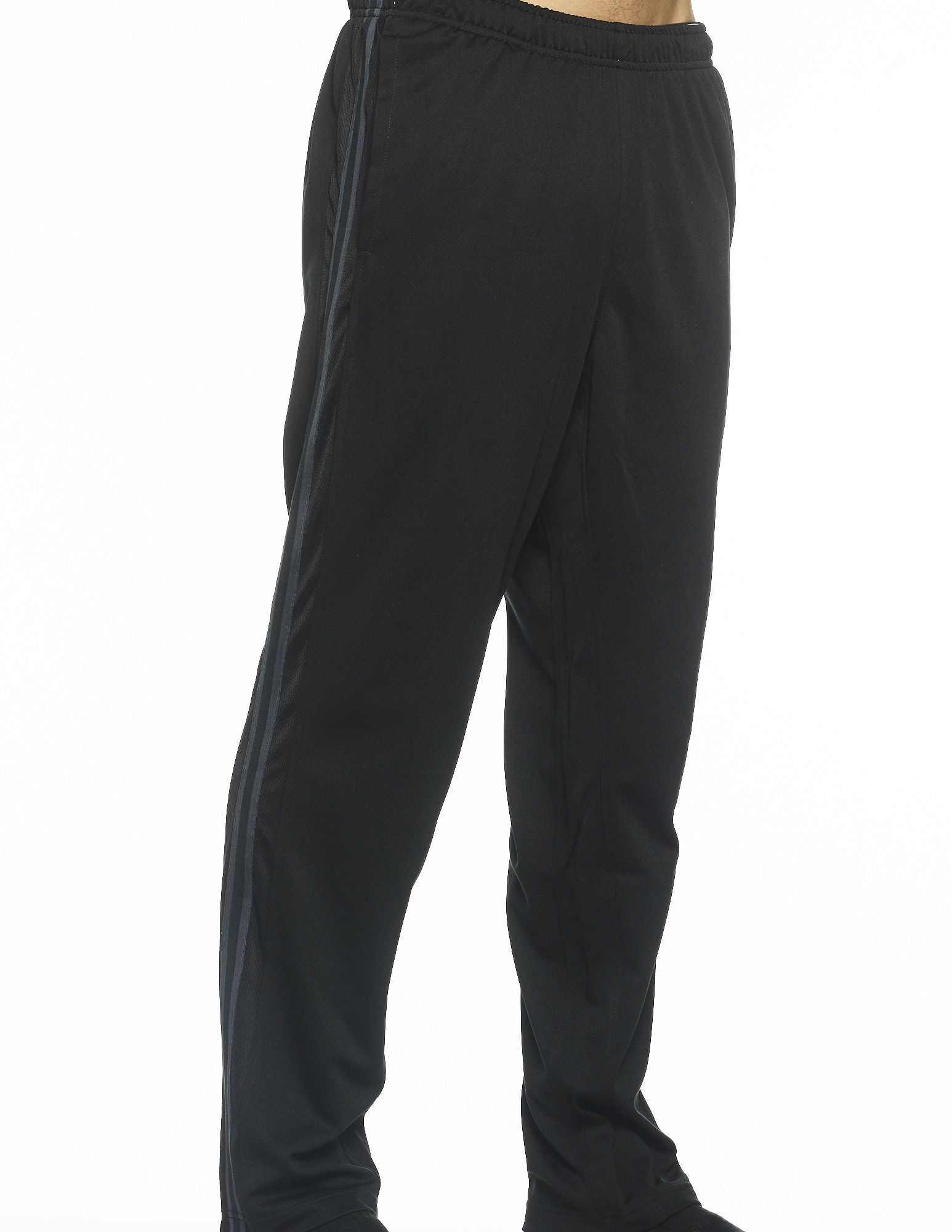Unisex Black Hawk Medium Weight Fine Gauge Jersey Knit Warm-Up Pants 2