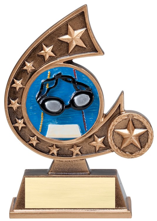 Swimming Comet Series Resin 5-3/4" 1