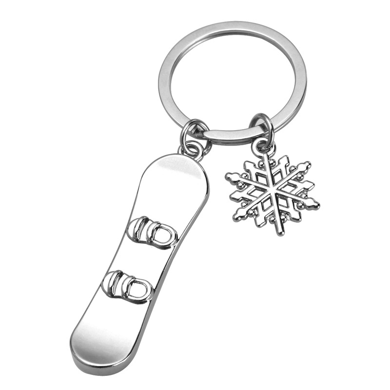 Snowboard keychain 2