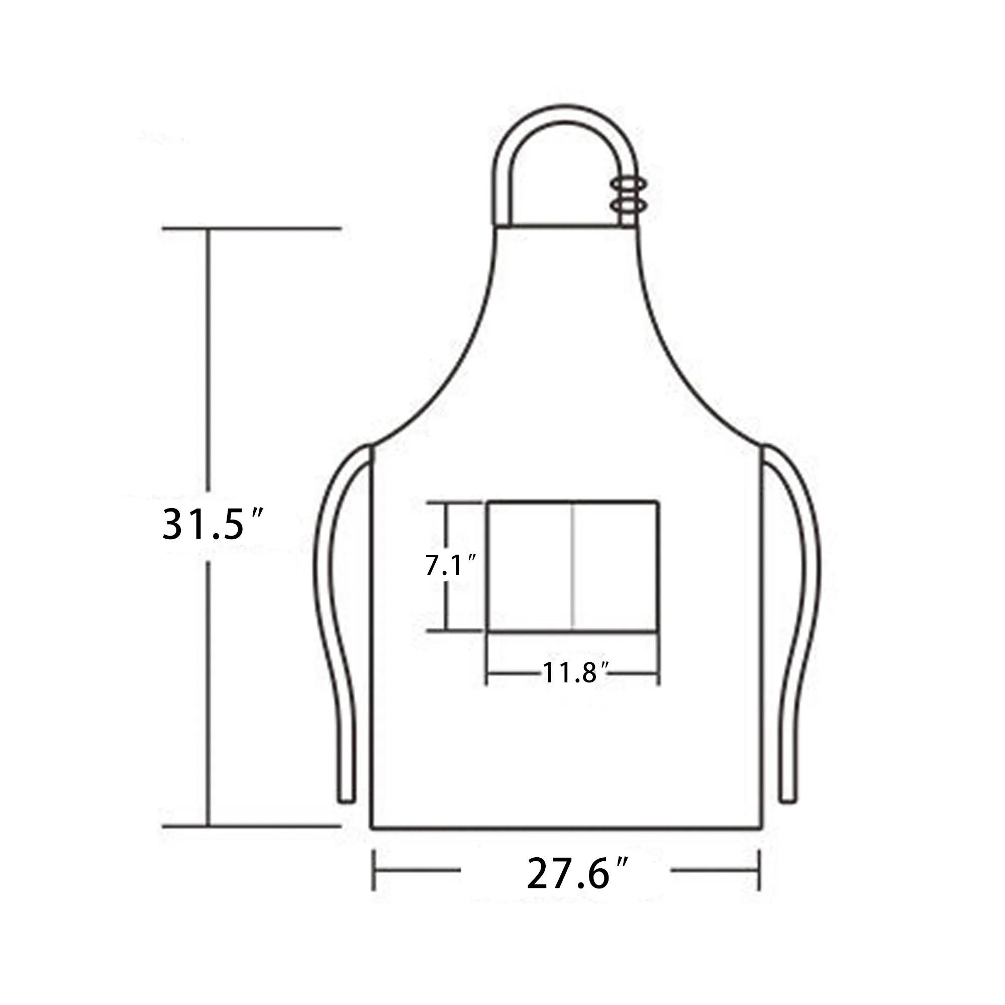 Waterproof And 0il Proof Household Apron 4