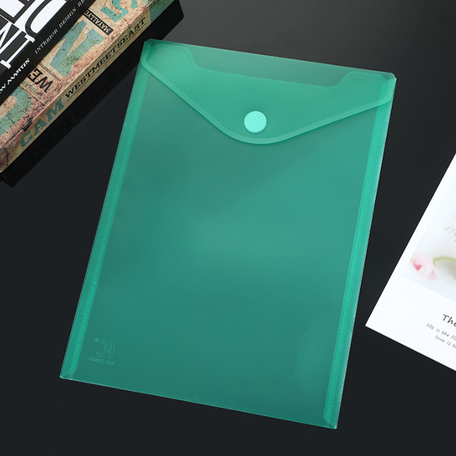 Letter Size Lightweight Plastic File Folder 4