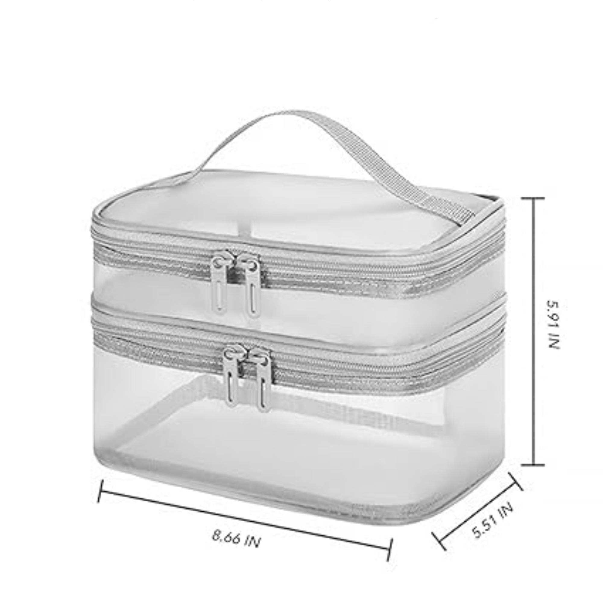 Mesh Travel Makeup Bag 2