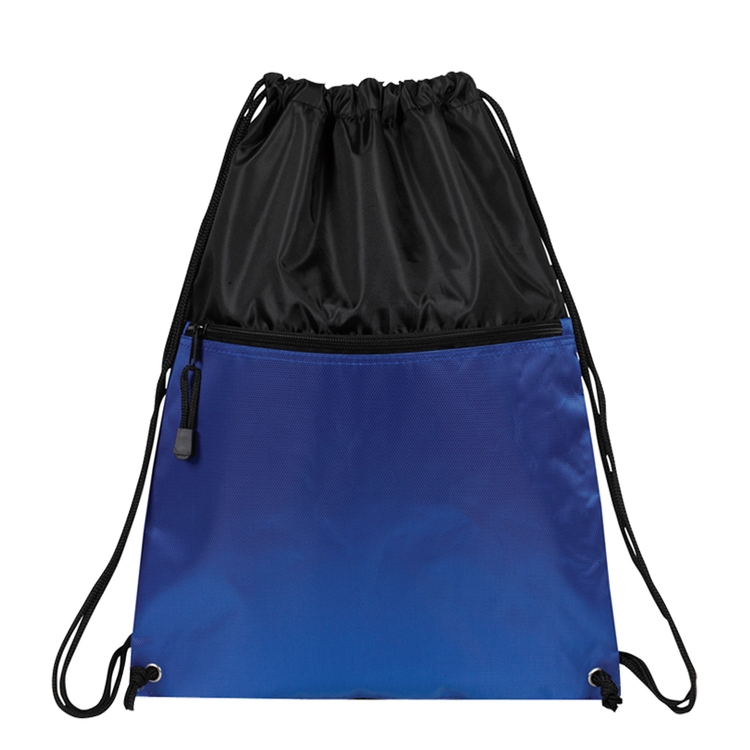 Dobby Nylon Drawstring Backpack (Bag, Backpack) 4