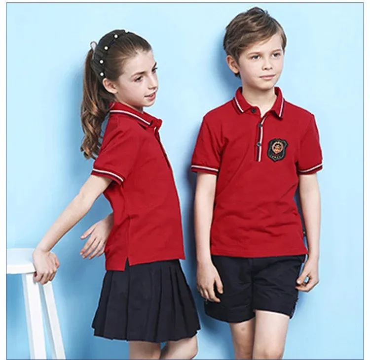 Custom 100% Bamboo Fiber Polo School Uniform 3