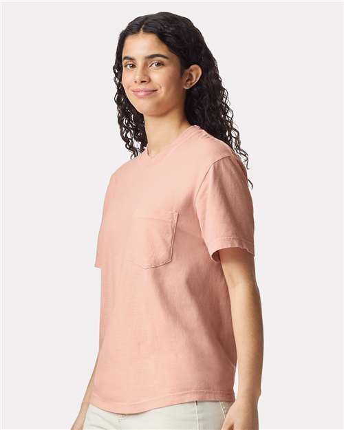 Unisex Garment-Dyed Heavyweight Pocket T-Shirt - 6030 236
