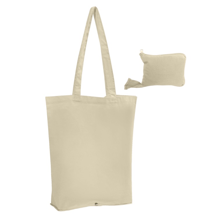 Foldable Calico Bag, custom tote bag with logo imprint 5