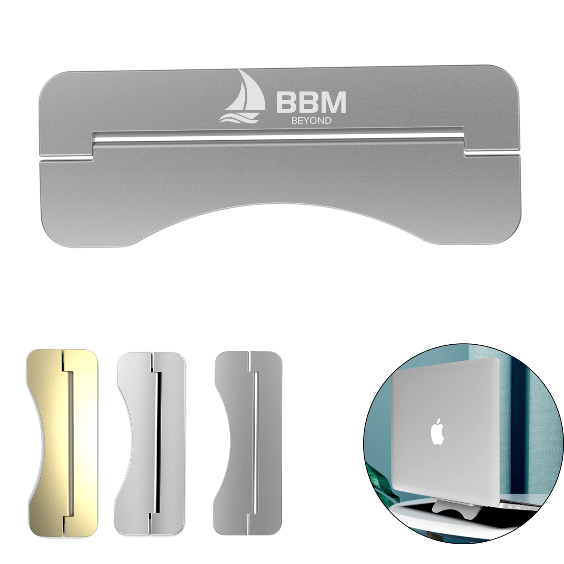 Aluminum Portable Foldable Laptop Support Stand 3