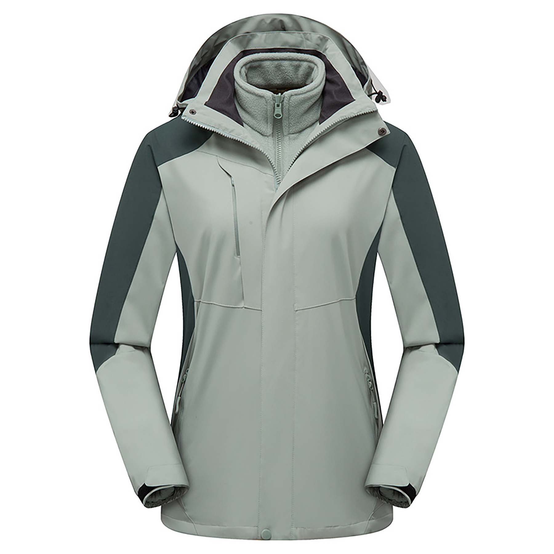 3 in 1 Waterproof Mountain Snowboarding Jacket 13