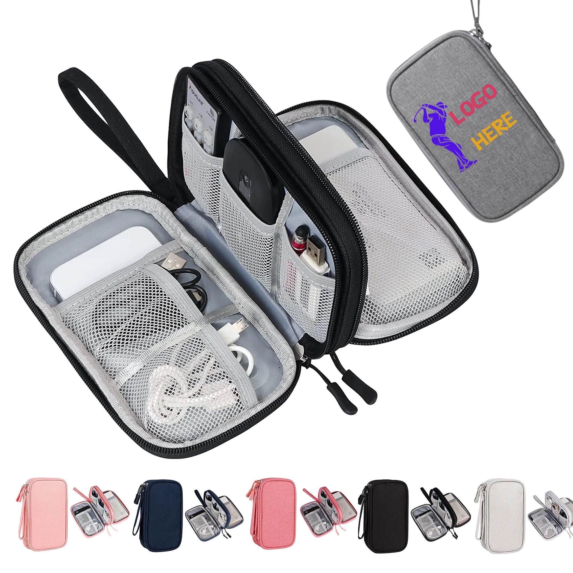 MOQ50 Electronic Organizer Pouch 7