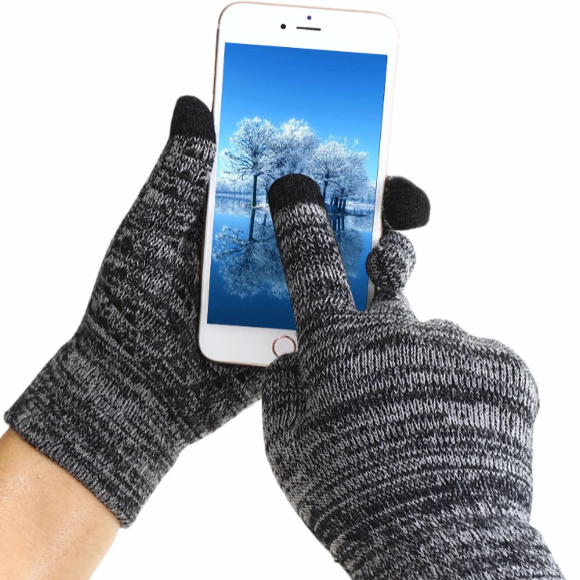 Winter Knitted Touchscreen Gloves (Anti-Slip & Warm) 4