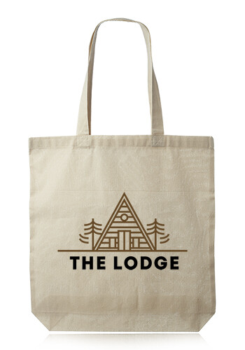 15W x 17H inch Gusseted Cotton Tote Bags