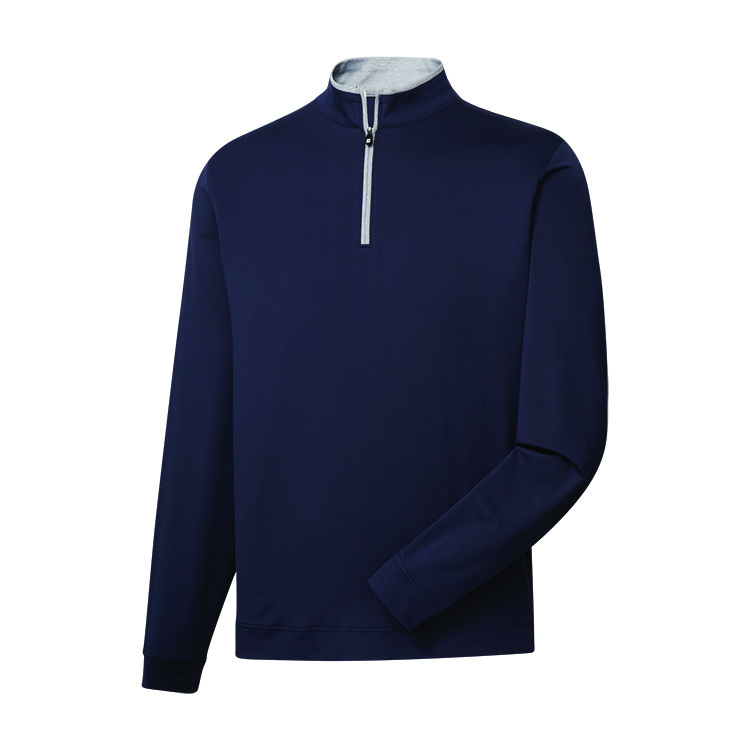 FootJoy Lightweight Solid Midlayer with Trim 9