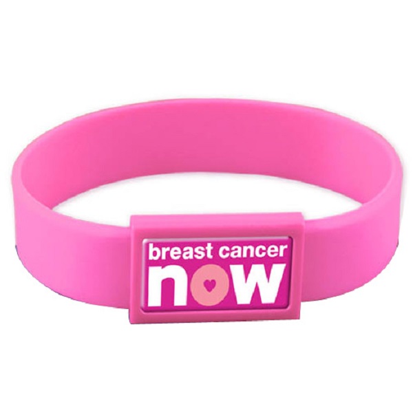 Silicone Wristband with Emblem Badge 5