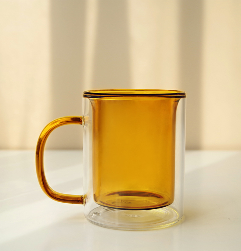 Double Insulated Glass Mug 5